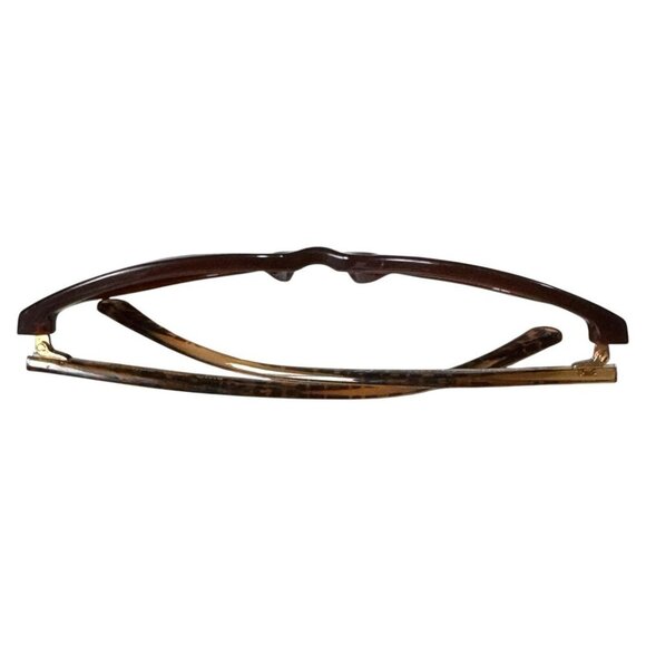 Ralph Lauren Brown Cat Eye & Leopard Temple Sunglass RA5179 1257 56 14‎ 130 EUC - Picture 6 of 6